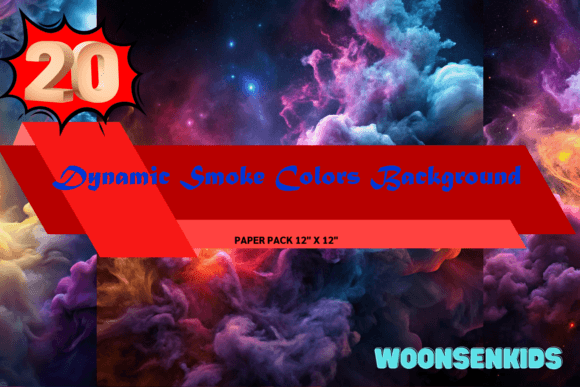 Best Dynamic Smoke Colors Background Watercolor Png Kdp Digital Paper