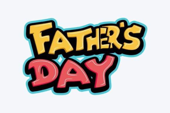 Celebrate with Happy Father’s Day Graffiti Typography Art
