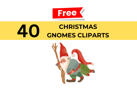 Christmas Gnomes Cliparts: A Practical Resource for Creators and Small Businesses This Holiday Season