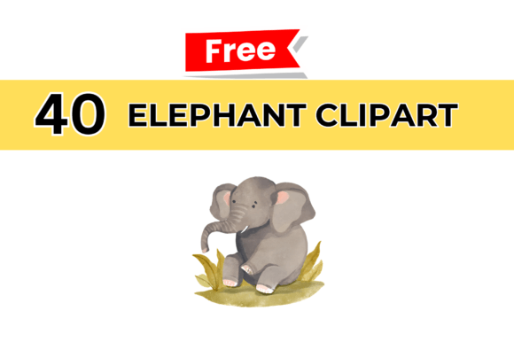 Elevate Your Visual Strategy with Elephant Cliparts