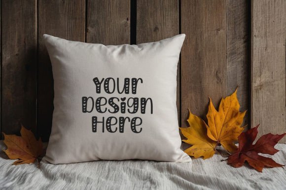 Fall Pillow Mockup: Simplify Your Seasonal Product Presentations