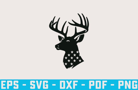 Funny Big Buck Deer Hunting American SVG: The Digital Design That Brings Humor to the Hunt