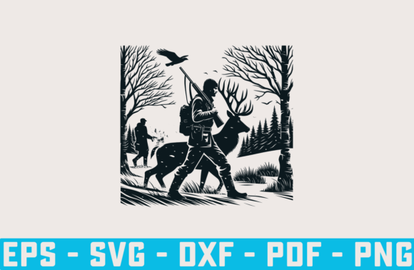 Funny Dad Winter Hunting Silhouette File: A Practical Guide to Choosing the Right Digital Cut File for Your Projects