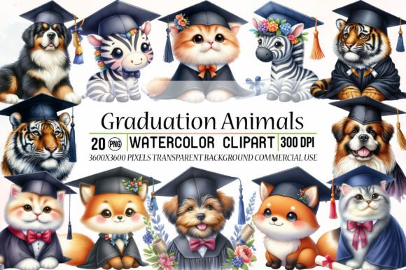 Graduation Animals Sublimation Clipart: A Practical Evaluation for Your Projects