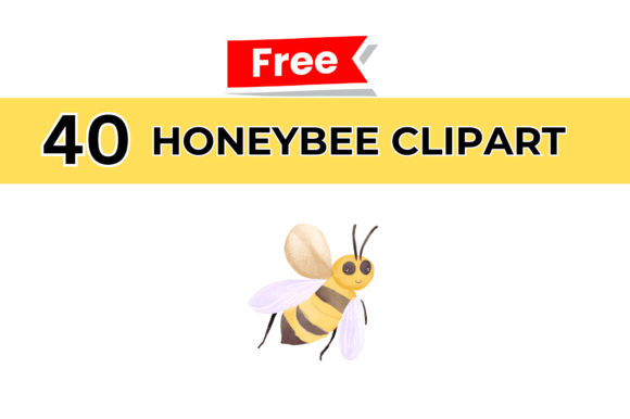 Honey Bees Clipart for Every Creative Project