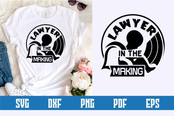 Lawyer in the Making SVG Design
