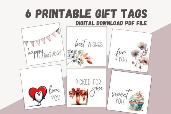 Printable Birthday Gift Tags: Simple Ways to Make Gifts Memorable