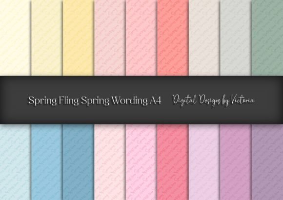 Spring Fling A4 Paper Collection for Hands-On Creatives