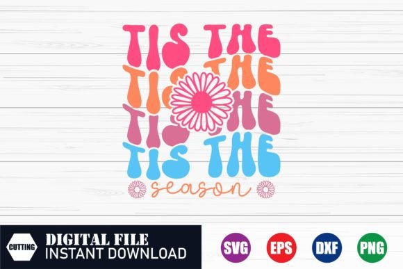 Understanding the Retro Tis the Season Wave Design Graphic Pack for Crafters and Designers